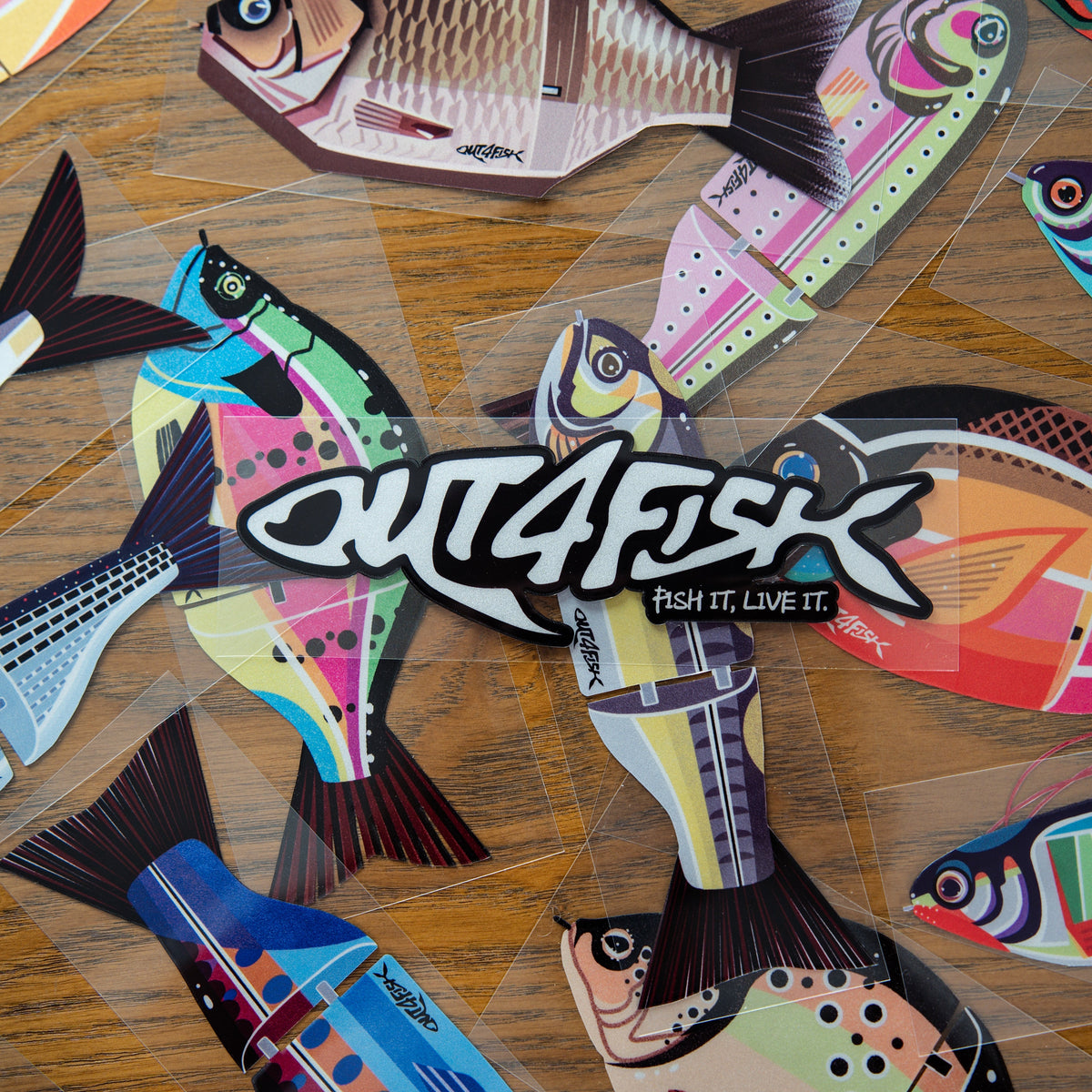 O4F Stickers